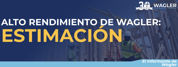 Spanish version of newsletter header. Reads "Alto rendimiento de wagler: estimacion"